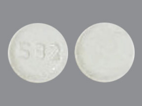 Picture of LIOTHYRONINE SODIUM 5MCG TAB WH RND 100