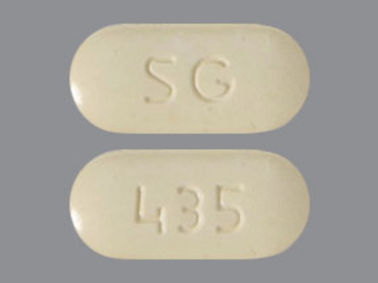 Picture of NAPROXEN 375MG TAB YL OBL 100