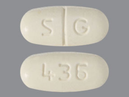 Picture of NAPROXEN 500MG TAB YL OBL 100