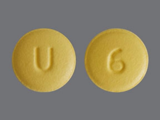 Picture of CYCLOBENZAPRINE 7.5MG TAB YL RND 100