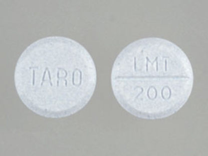 Picture of LAMOTRIGINE 200MG TAB BU RND 60