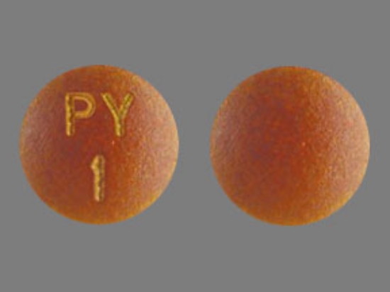 Picture of PHENAZOPYRIDINE 100MG TAB BR RND 100