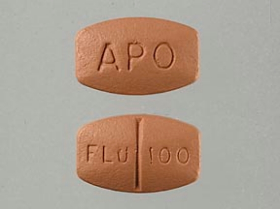 Picture of FLUVOXAMINE MALEATE 100MG TAB BR PLW 100
