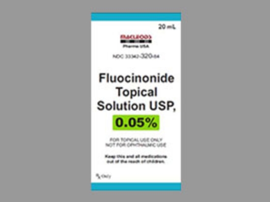 Picture of FLUOCINONIDE .05% SOL CL 20ML