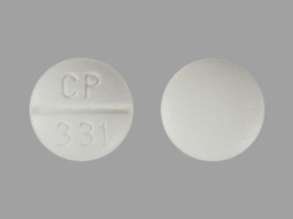 Picture of HYDROCORTISONE 5MG TAB WH RND 50