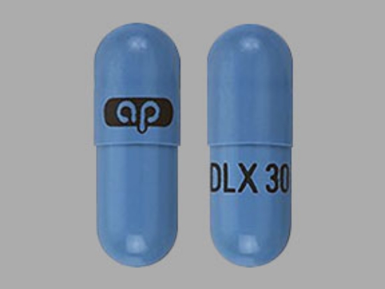 Picture of DULOXETINE HCL DR 30MG CAP BU 1000