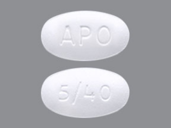 Picture of AMLODIPINE ATORVASTATIN CALCIUM 5-40MG TAB WH 30