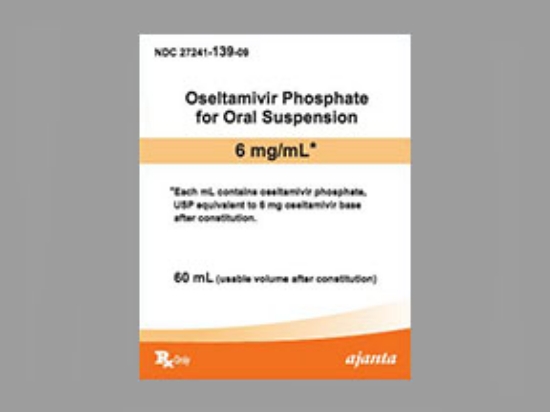 Picture of OSELTAMIVIR PHOSPHATE 6MG/ML OS WH 60ML