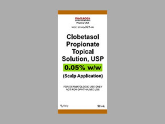 Picture of CLOBETASOL PROPIONATE .05% TOP SOL CL 50ML