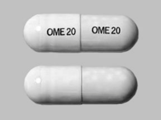 Picture of OMEPRAZOLE DR 20MG CAP WH OBL 1000