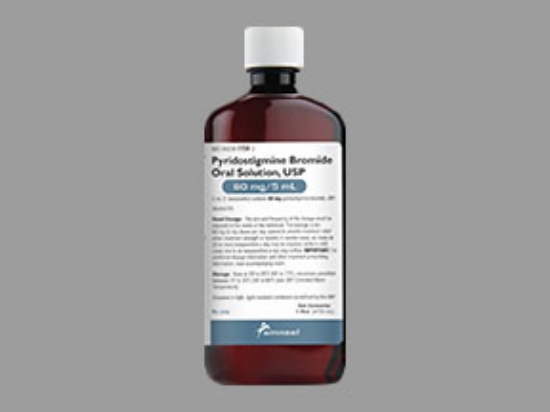 Picture of PYRIDOSTIGMINE BROMIDE 60MG/5ML OS PK 473ML