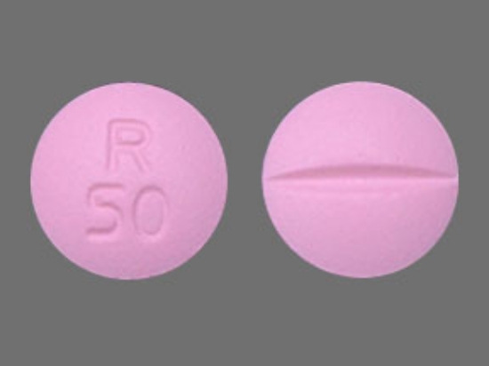 Picture of METOPROLOL TARTRATE 50MG TAB PK RND 1000