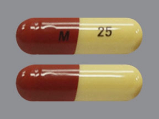 Picture of ASPIRIN DIPRIDAMOLE 25-200MG CAP ML OBL 60
