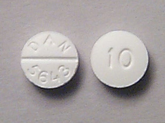 Picture of MINOXIDIL 10MG TAB WH RND 100