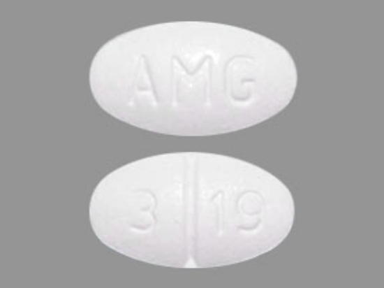 Picture of AMINOCAPROIC ACID 500MG TAB WH OVL 30