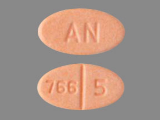 Picture of WARFARIN SODIUM 5MG TAB PH OVL 100