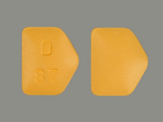 Picture of CYCLOBENZAPRINE 5MG TAB YL PTG 100