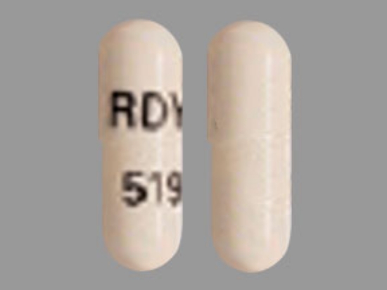 Picture of ATOMOXETINE HCL 10MG CAP WH OBL 30