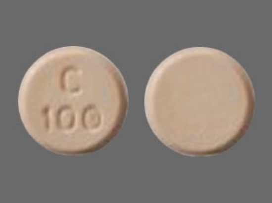 Picture of CLOZAPINE 100MG ODT PH RND 100
