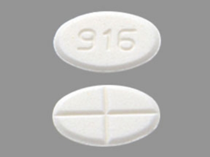 Picture of METHYLPREDNISOLONE 4MG TAB WH OVL 100