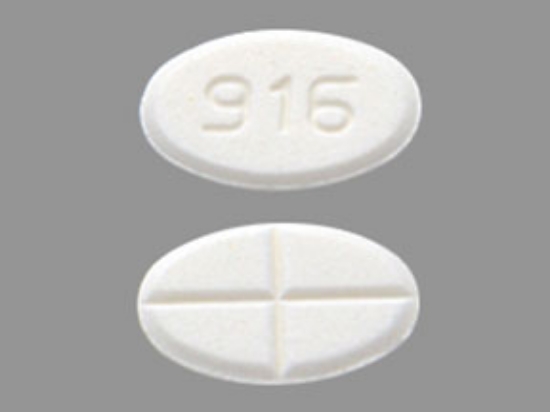 Picture of METHYLPREDNISOLONE 4MG TAB WH OVL 100