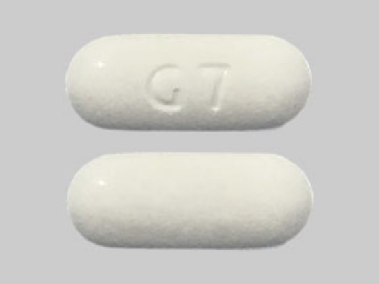 Picture of METFORMIN HCL ER 500MG TAB WH OBL 100