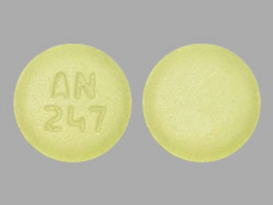 Picture of CHLORTHALIDONE 25MG TAB YL RND 90