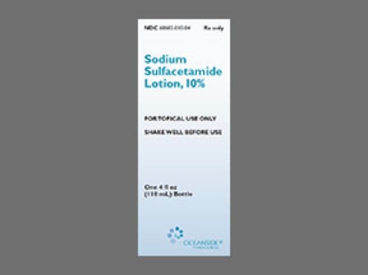 Picture of SULFACETAMIDE SODIUM 10% LOTION 118ML