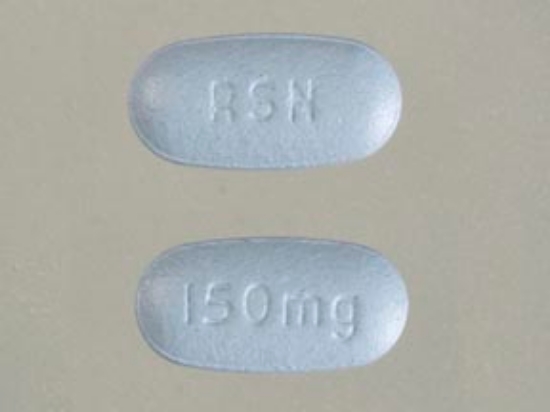 Picture of RISEDRONATE SODIUM 150MG TAB BU OVL 3UD