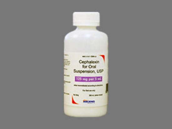 Picture of CEPHALEXIN 125MG/5ML OS 200ML