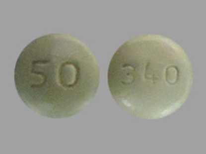 Picture of LAMOTRIGINE ER 50MG TAB GN RND 30