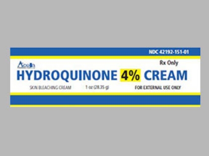 Picture of HYDROQUINONE 4% CRE YL 28.35