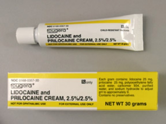 Picture of LIDOCAINE-PRILOCAINE 2.5-2.5% CRE WH 30GM