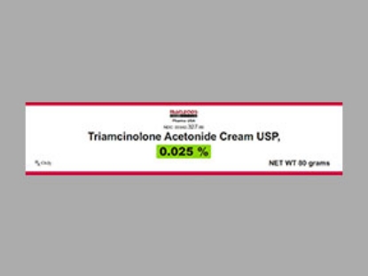 Picture of TRIAMCINOLONE ACETONIDE .025% CRE WH 80GM