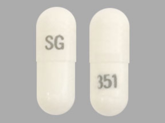 Picture of PREGABALIN 50MG CAP WH OBL 90