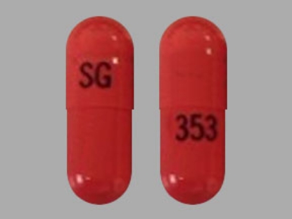 Picture of PREGABALIN 100MG CAP OR/WH OBL 90