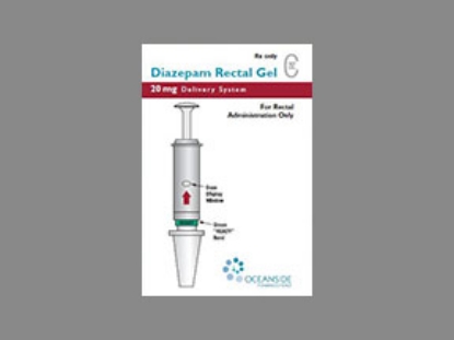 Picture of DIAZEPAM 20MG RECTAL GEL CL 1X2
