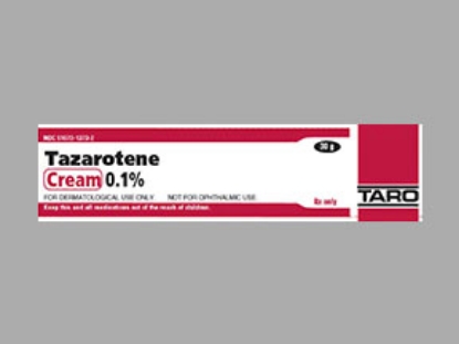 Picture of TAZAROTENE .1% CRE WH 30GM