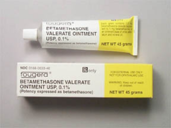 Picture of BETAMETHASONE VALERATE .1% OIN WH 45GM