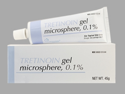 Picture of TRETINOIN MICROSPHERE .1% GEL YL 45GM - Alternate NDC