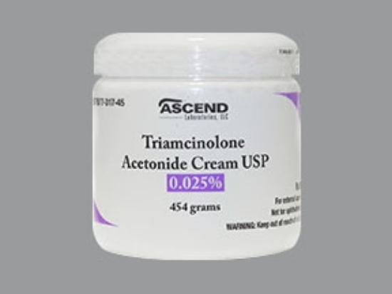 Picture of TRIAMCINOLONE ACETONIDE .025% CRE WH 454GM