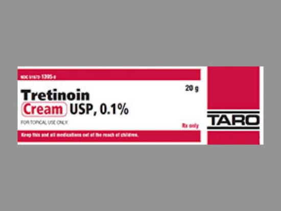 Picture of TRETINOIN .1% CRE YL 20GM