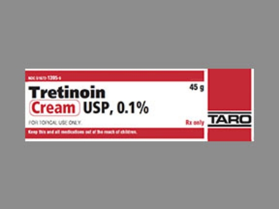 Picture of TRETINOIN .1% CRE YL 45GM