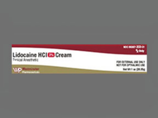 Picture of LIDOCAINE HCL 3% CRE WH 28.35GM