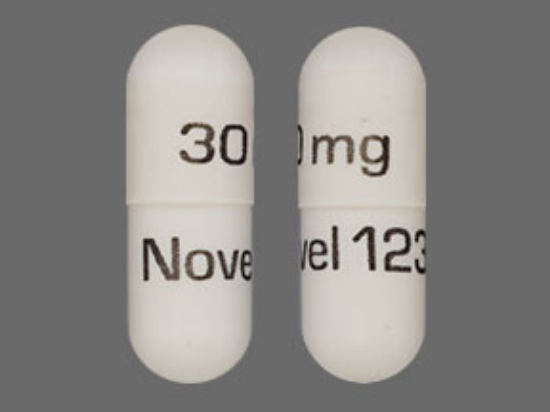 Picture of TEMAZEPAM 30MG CAP WH OBL 500