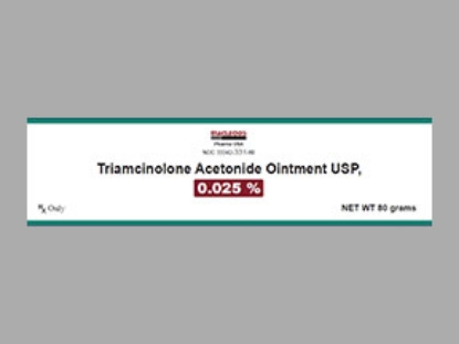 Picture of TRIAMCINOLONE ACETONIDE .025% OIN WH 80GM