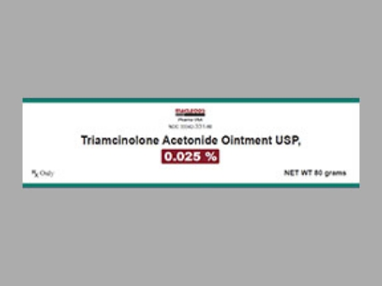 Picture of TRIAMCINOLONE ACETONIDE .025% OIN WH 80GM