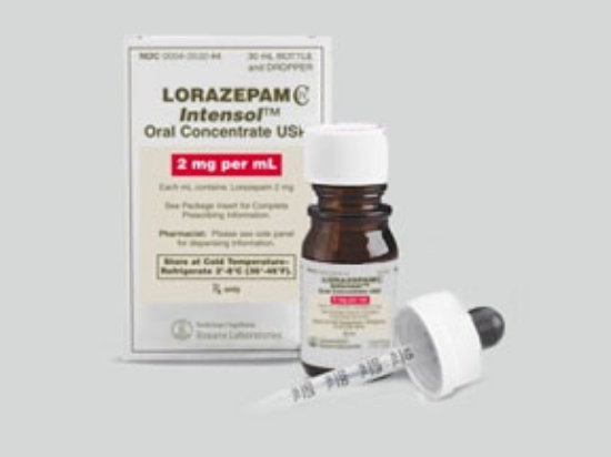 Picture of LORAZEPAM CONCENTRATE 2MG/ML OS CL 30ML