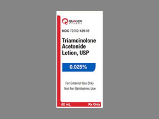 Picture of TRIAMCINOLONE ACETONIDE .025% LOT WH 60ML