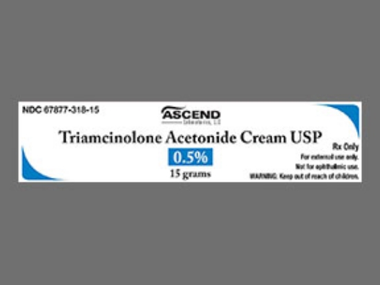 Picture of TRIAMCINOLONE ACETONIDE .5% CRE WH 15GM